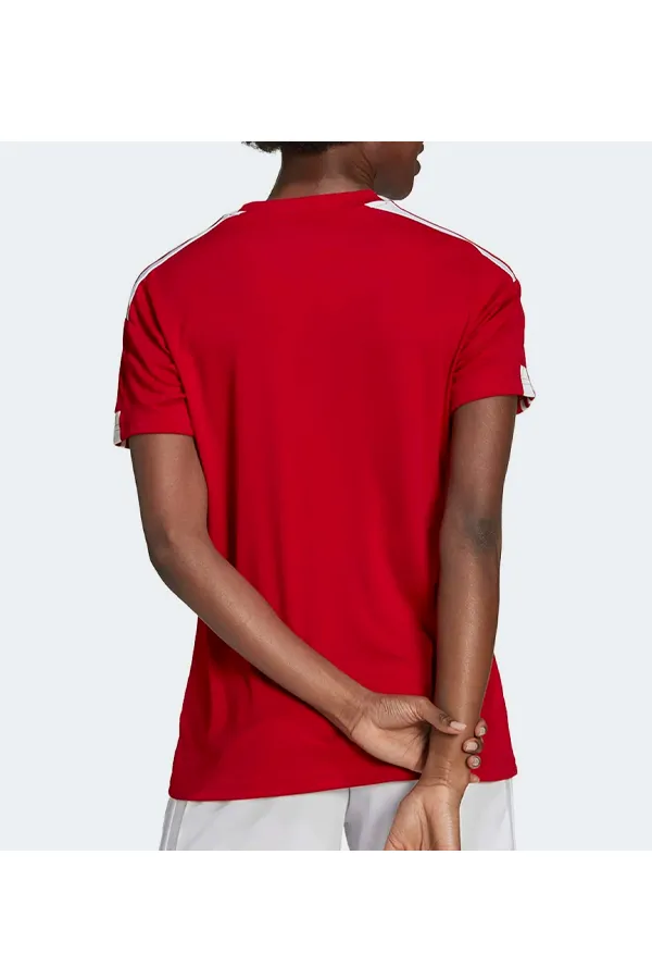Adidas Women Training Tee Red
