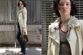 ANN DEMEULEMEESTER LEATHER COAT