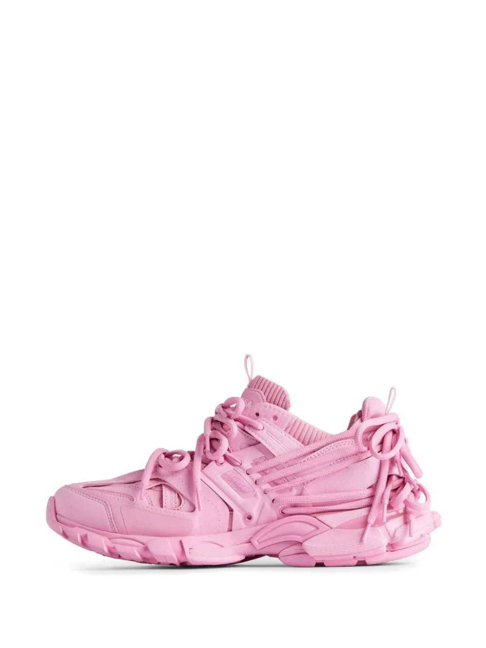 BALENCIAGA Pink Track Corset Sneakers for Women - SS24 Collection
