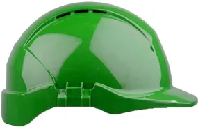 Centurion - Concept Green Safety Helmet - Vented - Slip Ratchet - (310g Weight) - [CE-S09CGF]