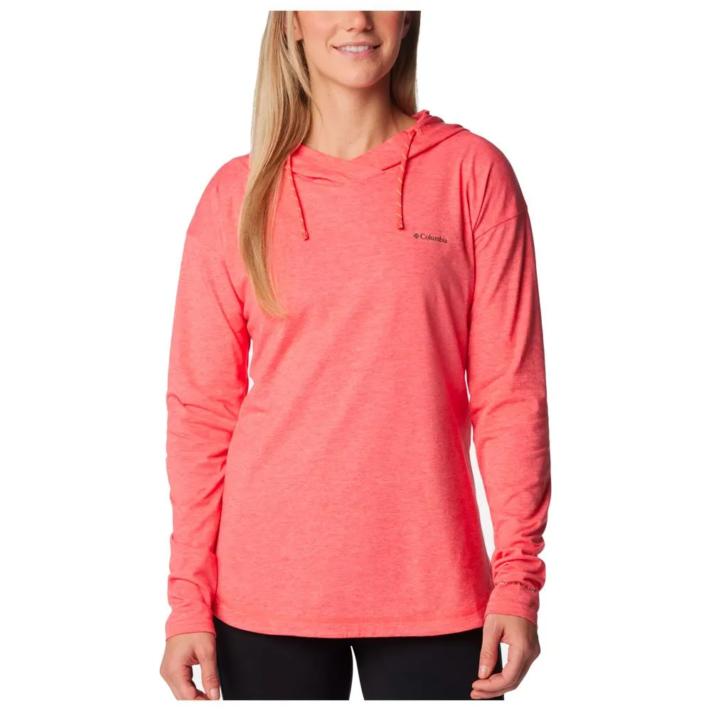 Climbing sweatshirt Columbia ---Sun Trek Hooded W Juicy Heather