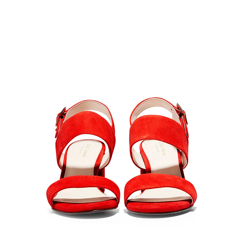 Cole Haan Avani City Sandal 5mm Aura Orange Suede