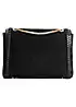 Dune London Black Diligently Chain Crossbody Shoulder Bag