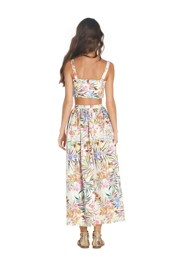 Floral Sarah Midi Skirt