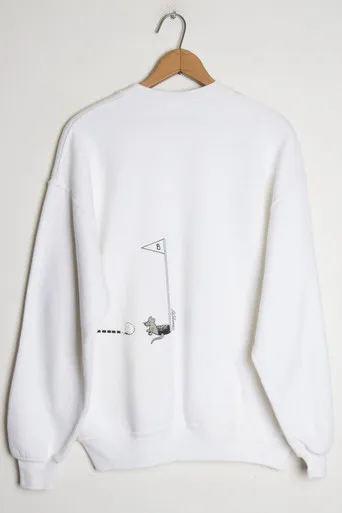Hawaiian Golf Cat Sweatshirt