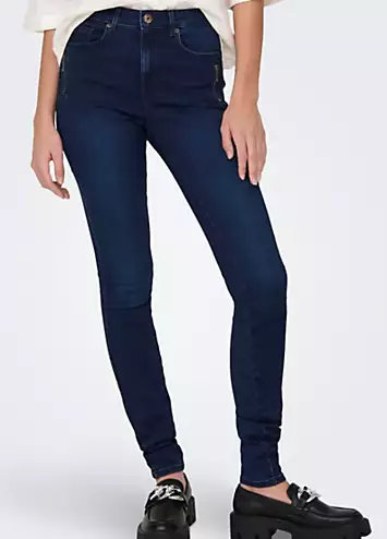 High Waist Slim Fit Jeans by Only | Look Again