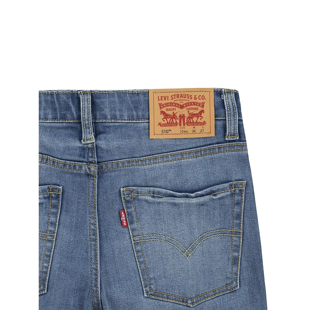 Hudson's Bay Boy's 510 Skinny-Fit Eco Performance Jeans