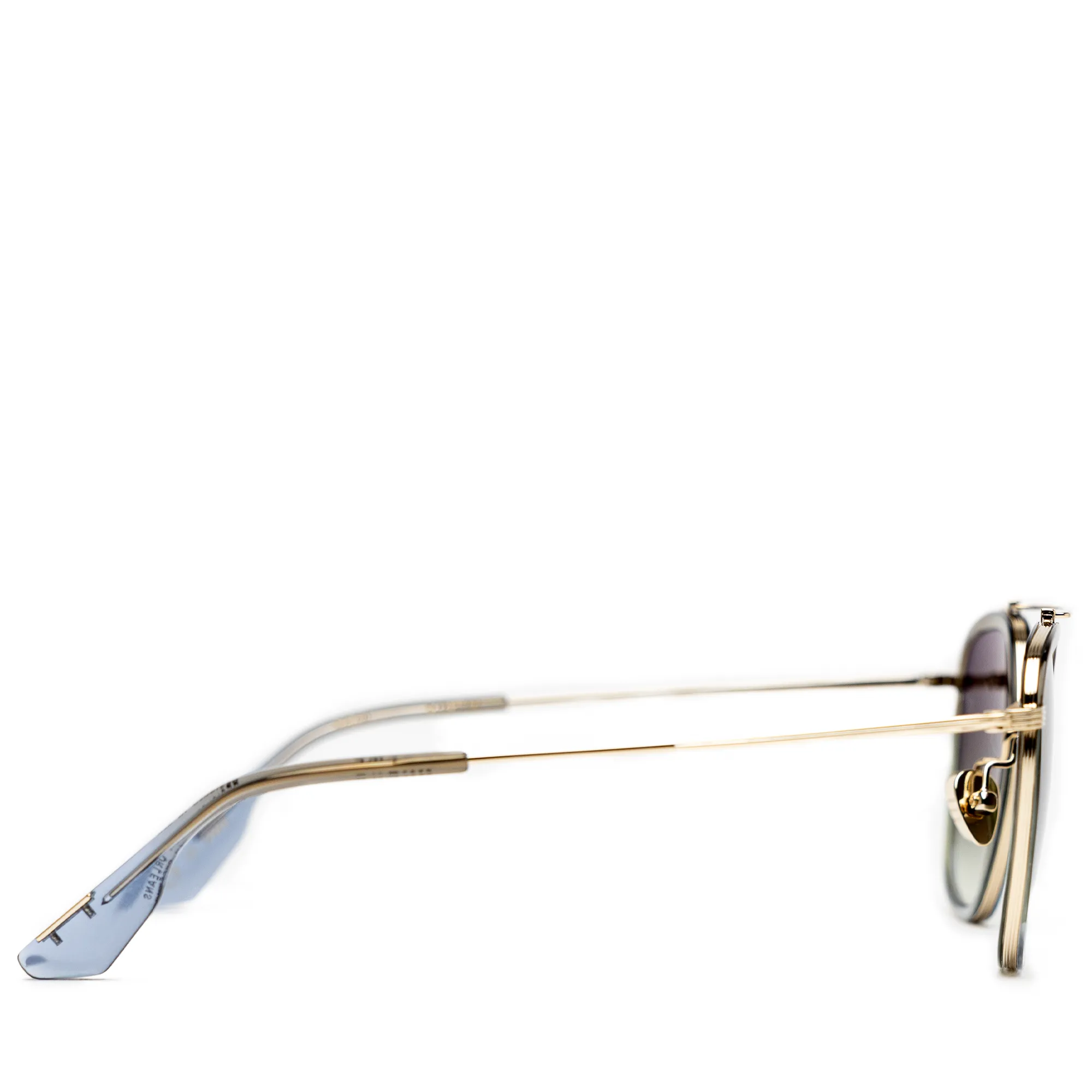 Krewe Austin Sunglasses - Matcha/Matte Black Fade 12K