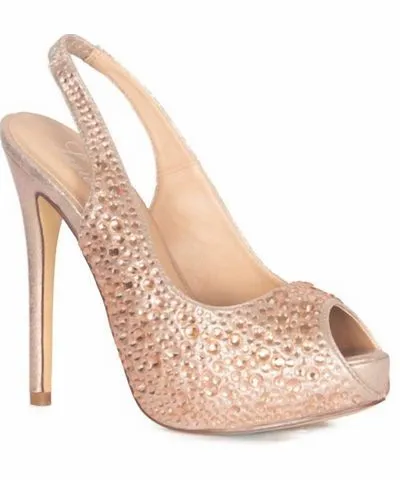 Lauren Lorraine Women's Bliss Heeled Sandal In Rose Gold