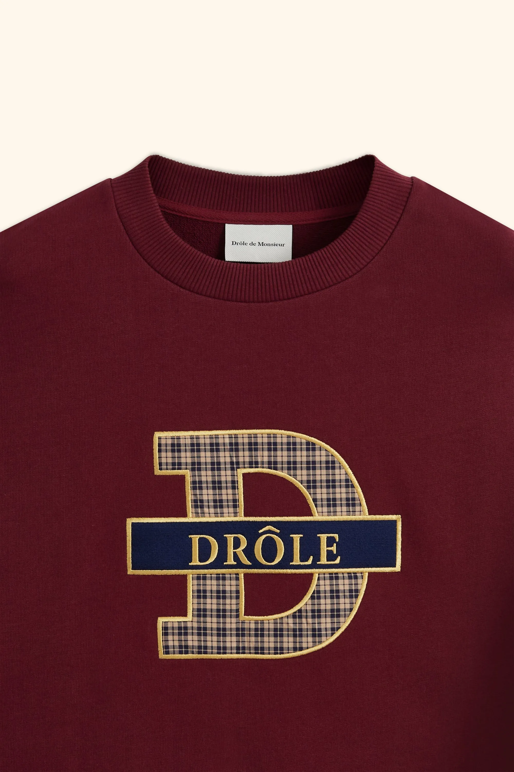 Le Sweatshirt Drle Tartan