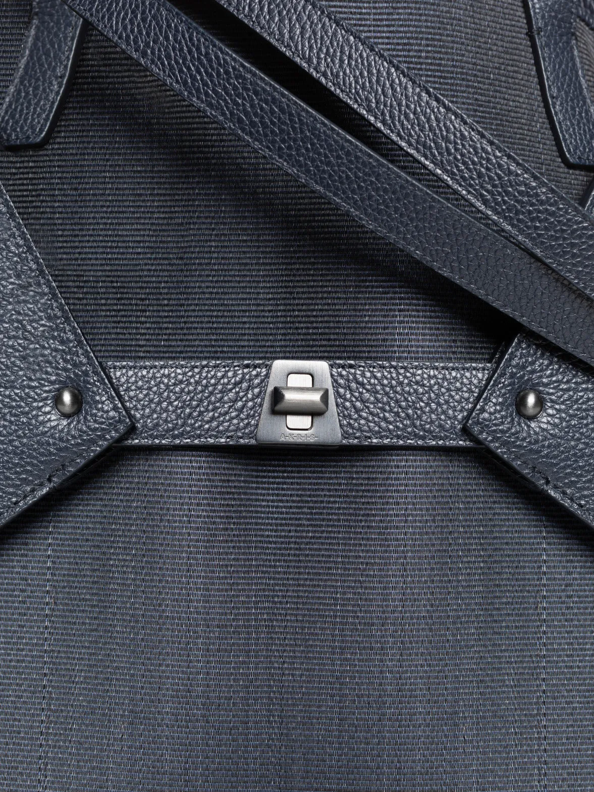 Medium Ai Shoulder Bag in Horsehair and Leather