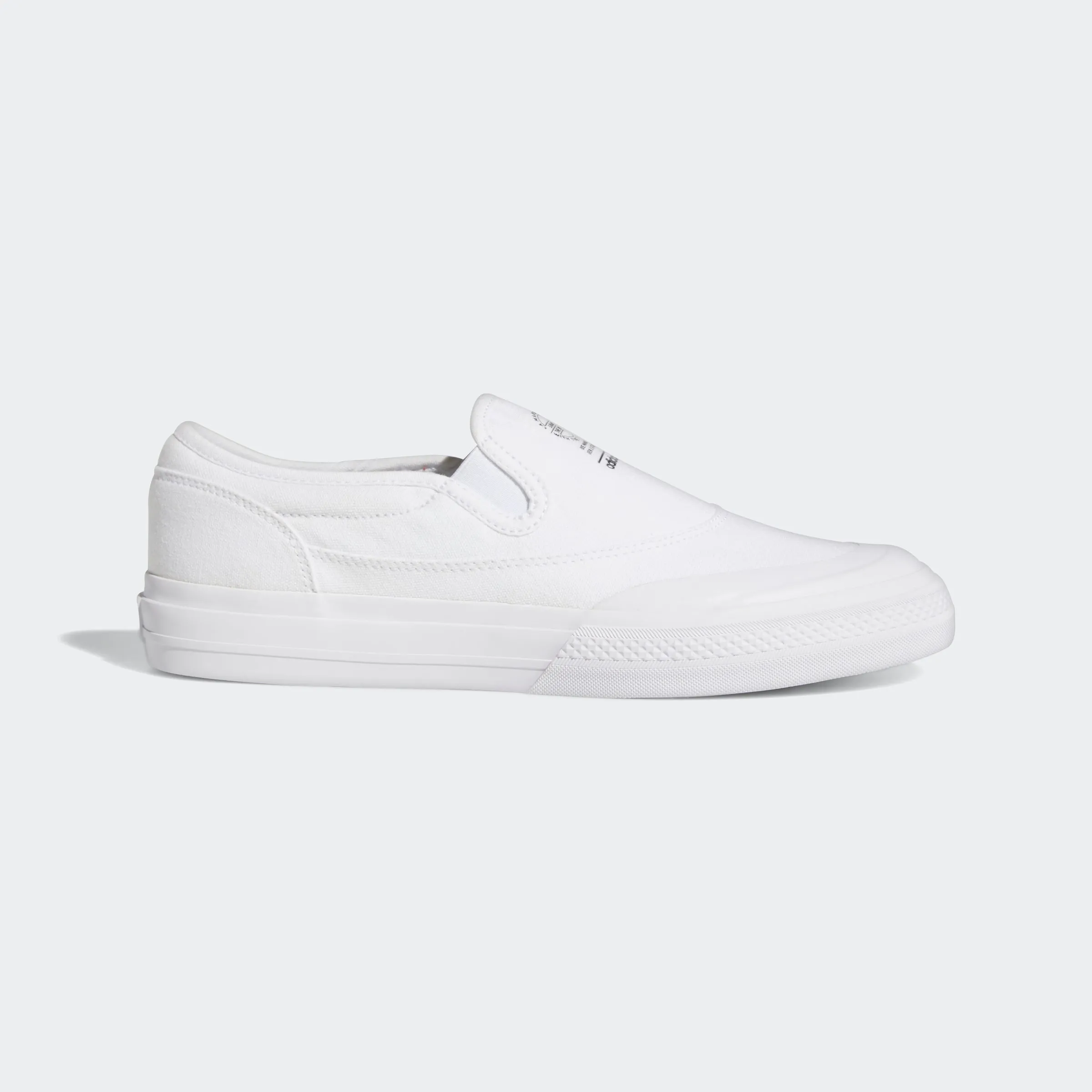 Men's adidas Originals Nizza RF Slip Shoes White