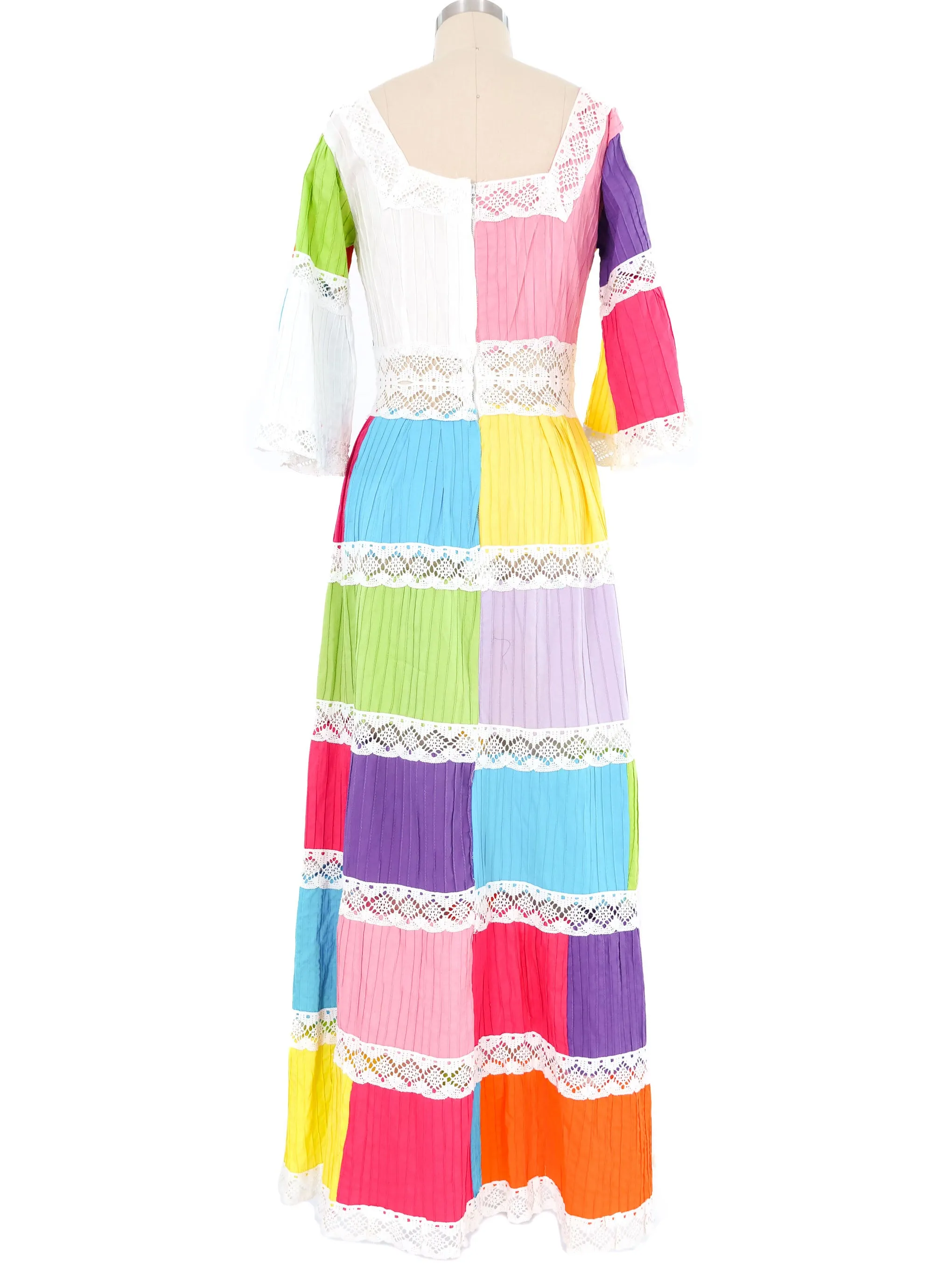 Patchwork Mexican Wedding Dress