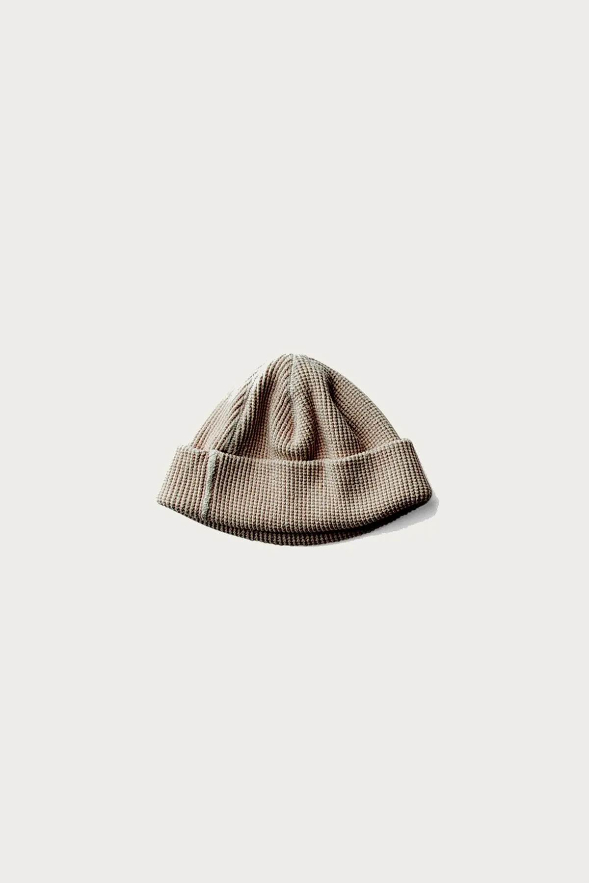 Silk Noel Organic Waffle Beanie - Coffee Short