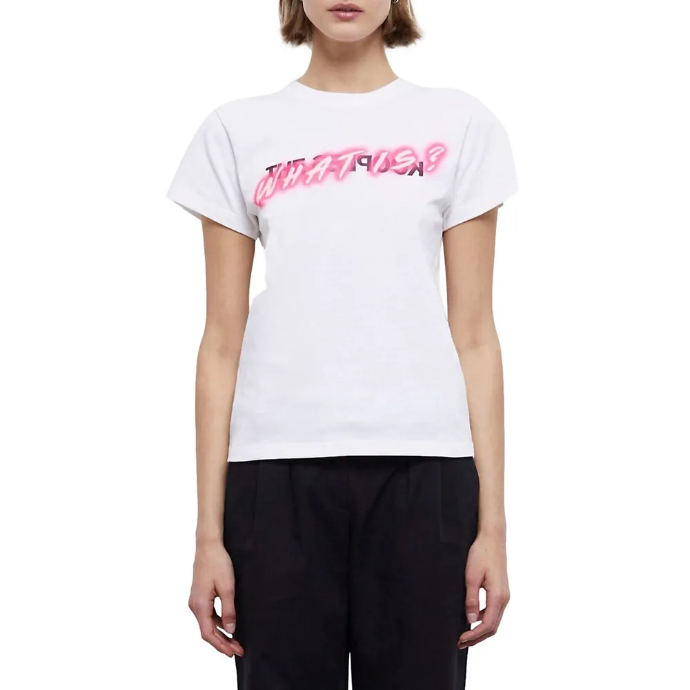The Kooples What Is Logo T-Shirt