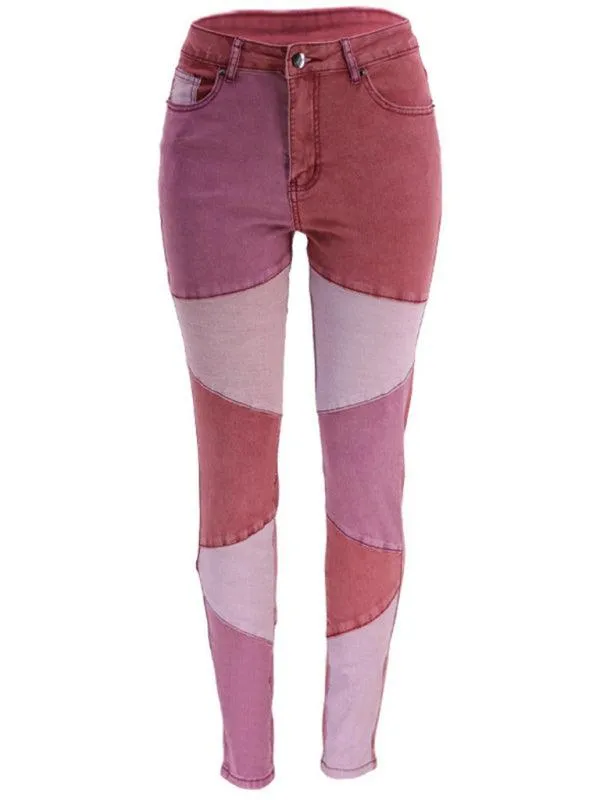 Women's High Waist Skinny Jeans